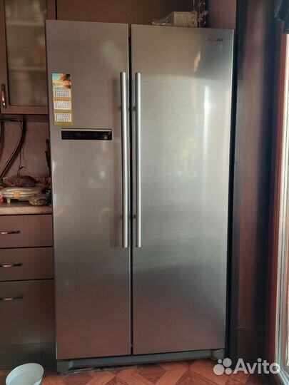 Холодильник бу не рабочий, Samsung, sbs