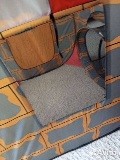 Детская игровая палатка с тунелем