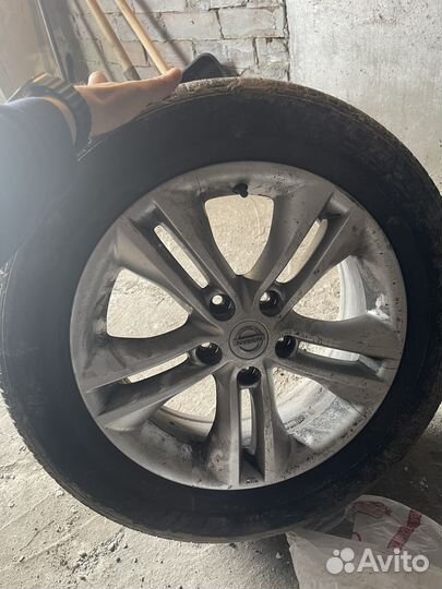 Диски с резиной 215 60 R17(летние)