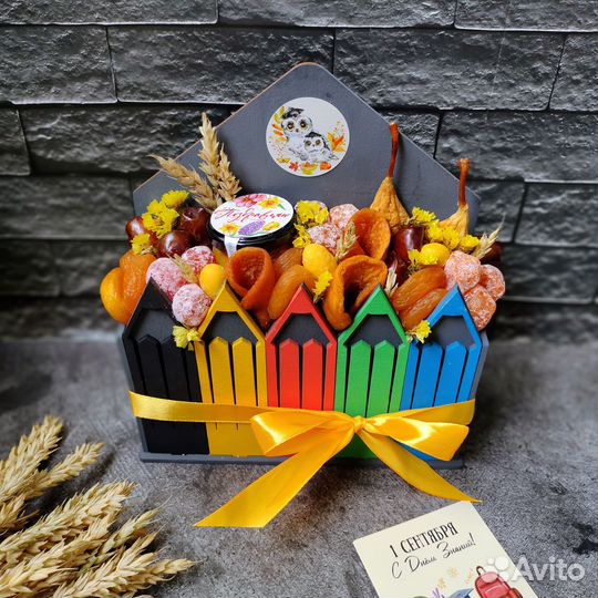 Съедобные букеты (на 1 сентября для учителя)