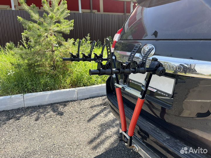 Велокрепление на фаркоп Inter для 3-х велосипедов