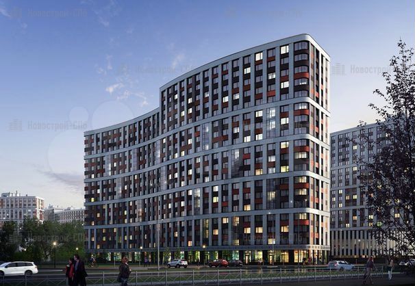 Квартира-студия, 25,5 м², 3/19 эт.