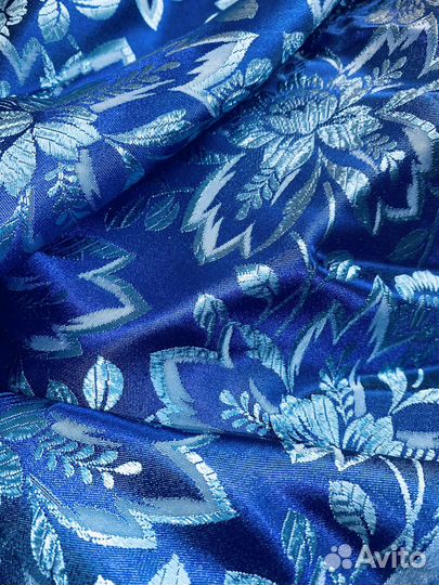 Жаккардовая плательная ткань(60-ые годы)