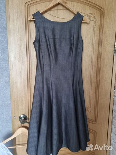 Школьное платье с фартуком