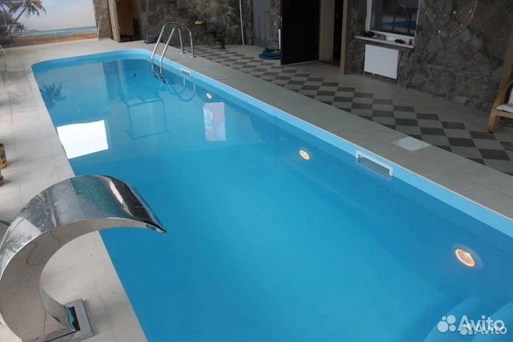 Пластиковый бассейн