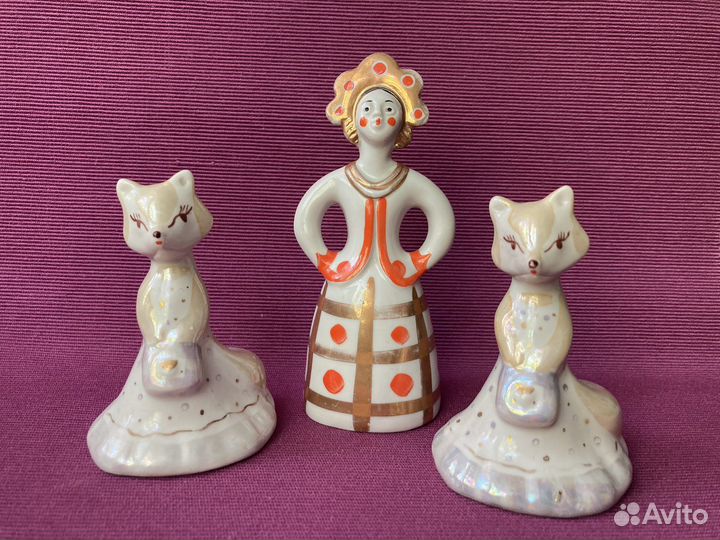 Фарфоровые статуэтки СССР лфз дулево