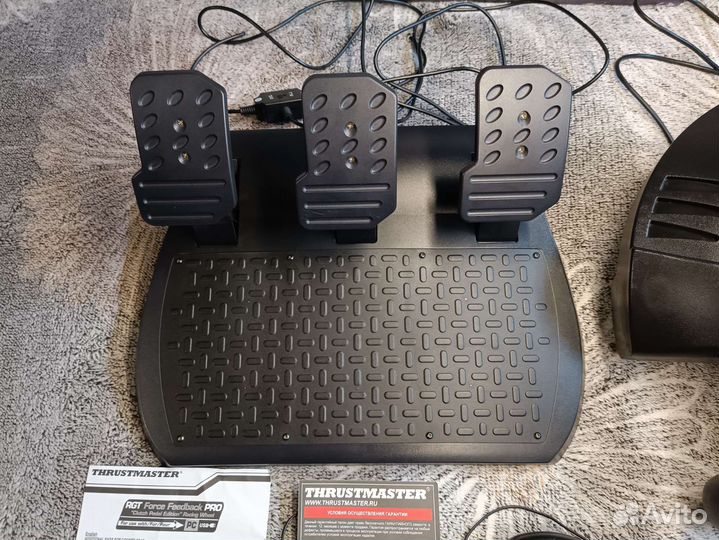 Руль Thrustmaster RGT PRO Cluth с 3 педалями