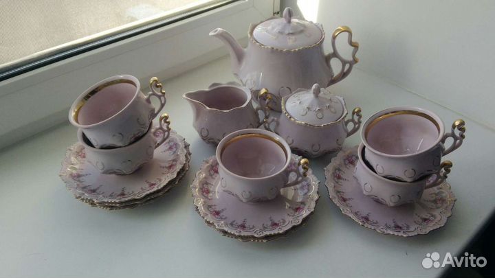 Сервиз чешский чайный