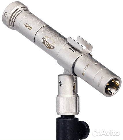 Микрофон Октава мк-012-01 (никель, в деревянном фу