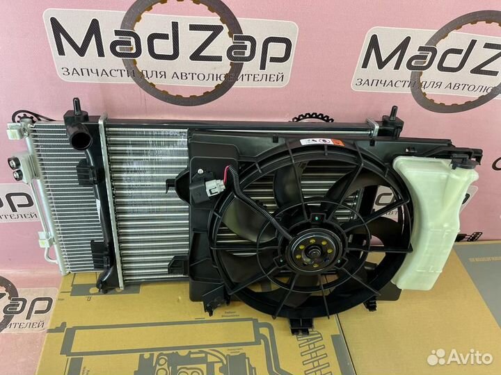 Диффузор в сборе Hyundai Solaris Kia Rio 2011-2017