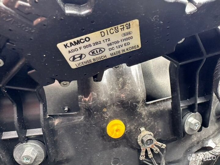 Моторчик дворника задний Kia Ceed ED хэтчбек 1.6