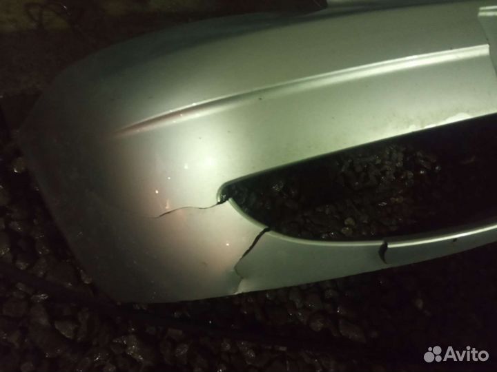 Бампер передний priora 1