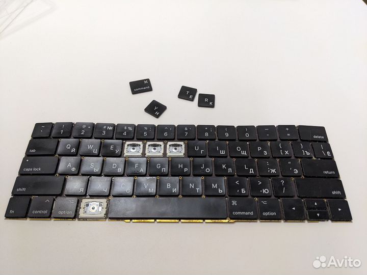 Клавиатура для macbook pro 15 (2017) с тачбаром