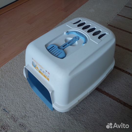 Туалет домик для кошек большой Stefanplast