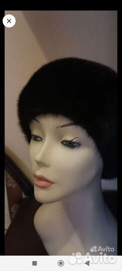 Берет норковый