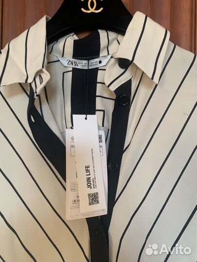 Платье рубашка Zara