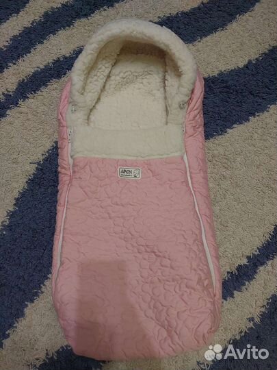 Зимний конверт в коляску