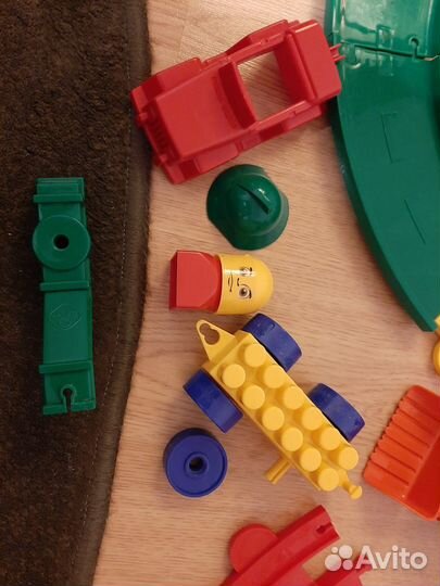 Детский конструктор Bauer - стройка+дорога