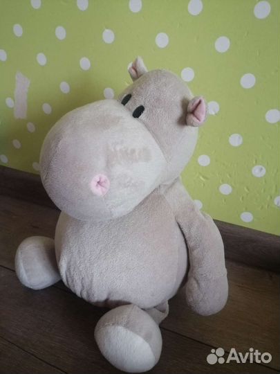 Игрушка бегемот