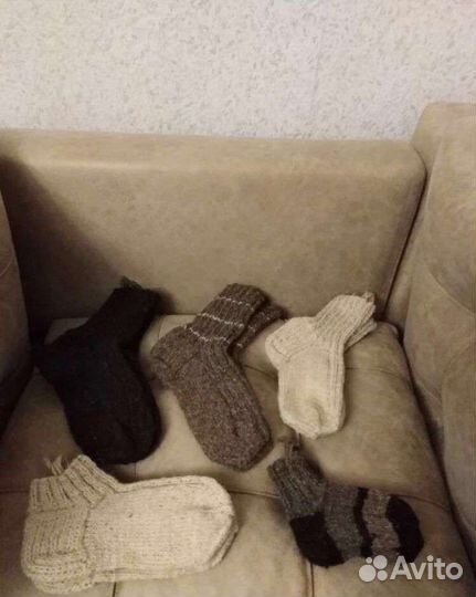 Шерстяные носки