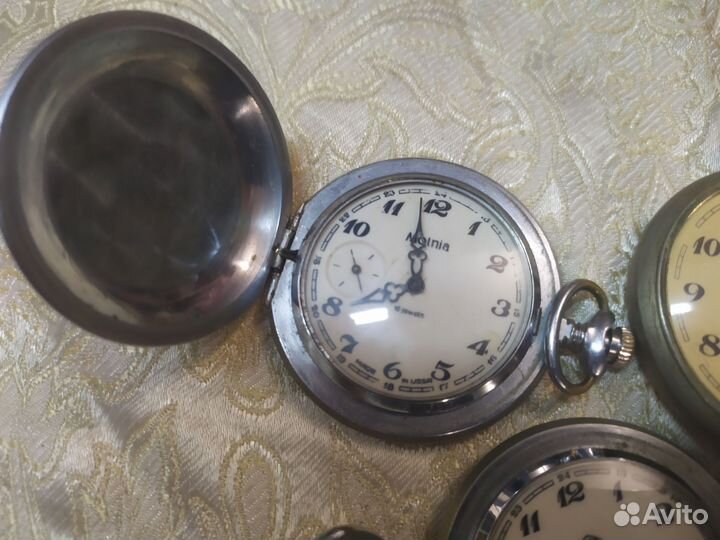СССР Часы наручные карманные секундомер