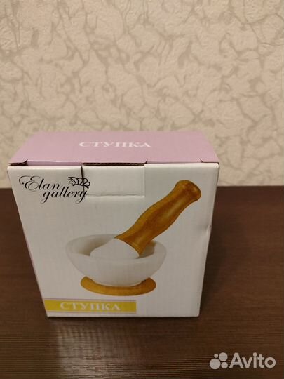 Ступка с пестиком новая