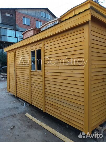 Бытовка зимняя утепленная. Выдерживает до -30