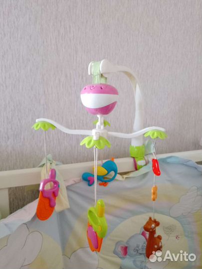 Мобиль на кроватку тини love