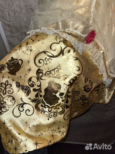 Платье принцессы Бэль новогодний костюм Бэль