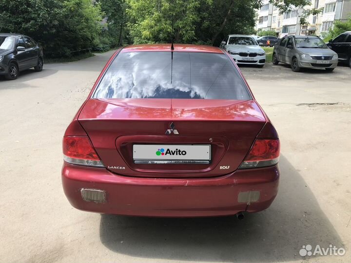 Mitsubishi Lancer 1.6 МТ, 2006, 222 222 км