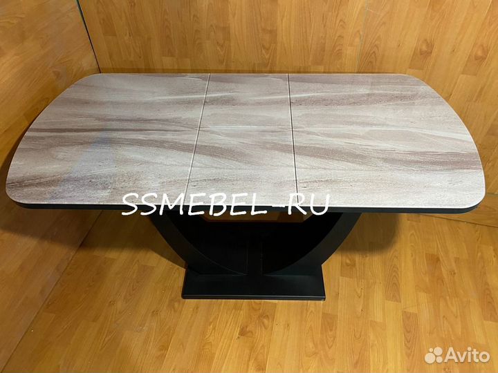 Стол лофт Олимп раздвижной с фотопечатью R-588