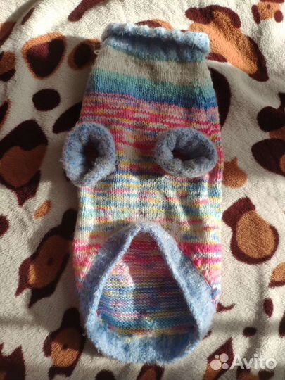 Вязаные комбинезоны для собак