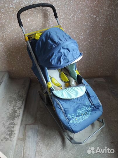 Санки коляска ника