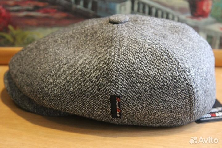 Кепка восьмиклинка шерстяная Landmark новая. Ориги