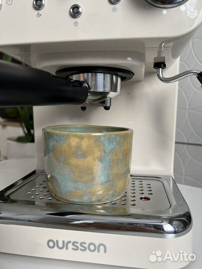 Керамический стакан ручной работы