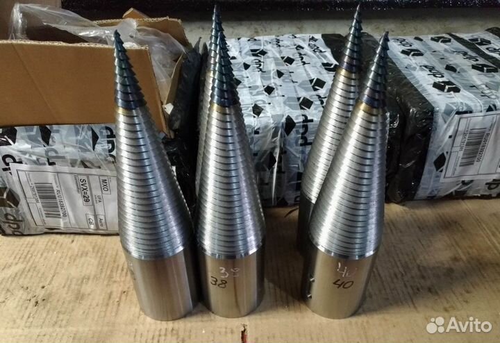 Конус для винтового дровокола. Диаметр до 75 мм