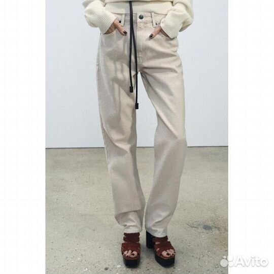 Джинсы Zara 36 светлые