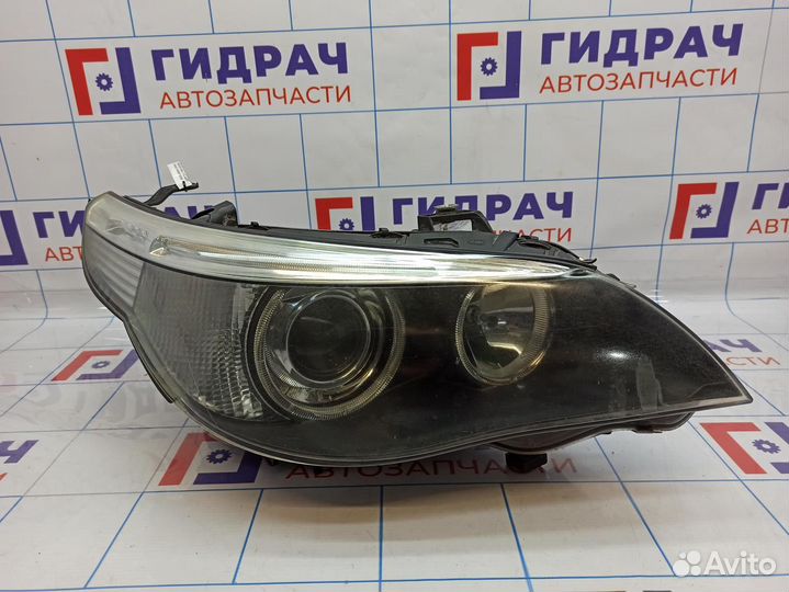 Фара правая BMW 530I E60 63127160194 Дефект С блок