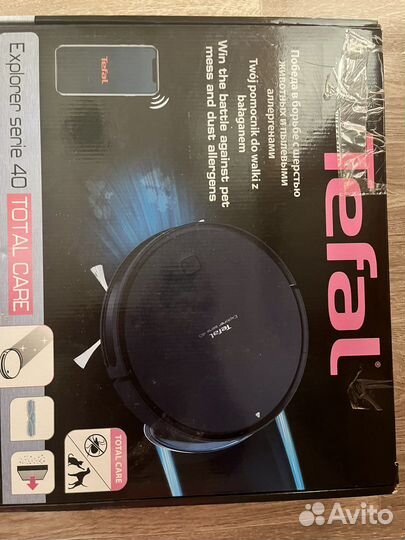 Робот пылесос моющий tefal explorer series 40
