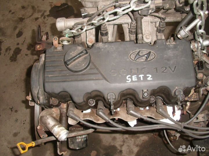 Двигатель Хендай Гетц 1.3 G4EA арт2646