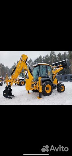 Аренда Экскаватора погрузчика JCB, уборка снега