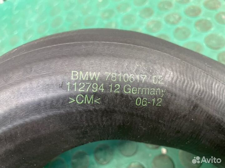 Патрубок интеркулера Bmw X3 F25 N47D20C 2012