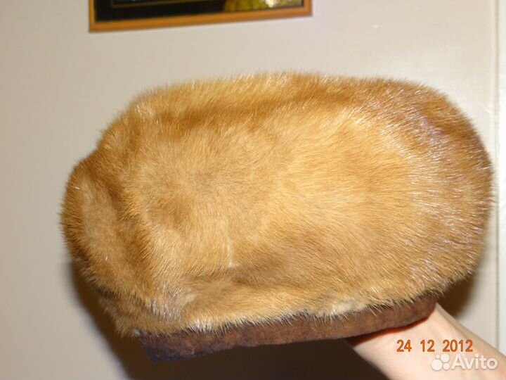 Берет норковый