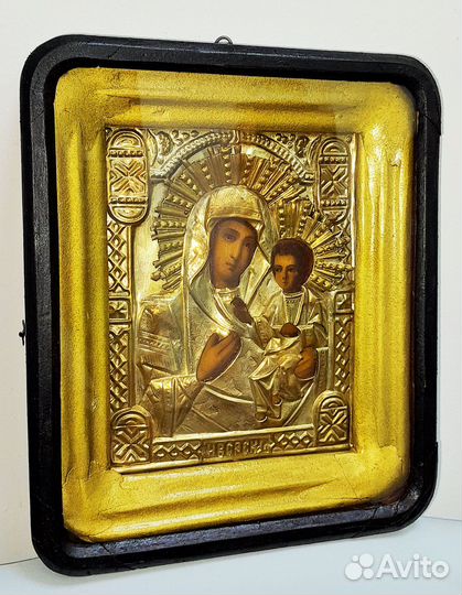 Иверская Богородица. Старинная икона