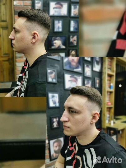 Мужская стрижка в барбершопе
