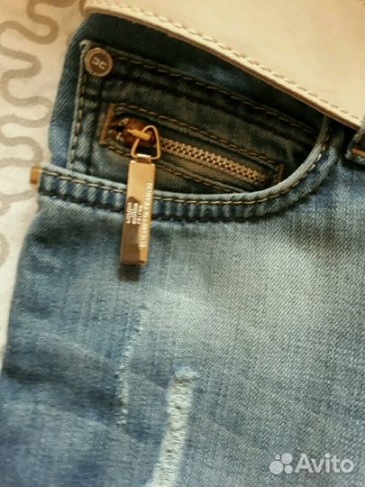 Джинсы новые elisabetta franchi 30р. Женские