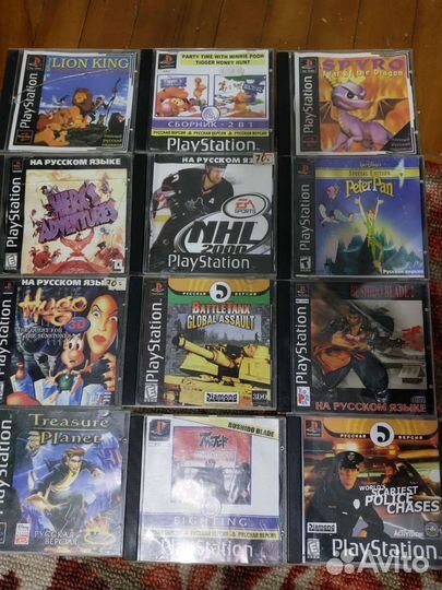 Игры на sony ps1