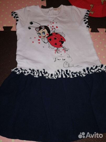 Пакет вещей на девочку 86-98