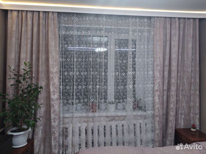 Комплект штор для спальни 300 270 новый