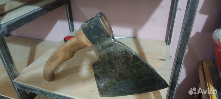 Топор мясной кованый